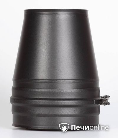 Комплектующие дымохода Schiedel Конус д.150 PM25 (Черный) Permetr в Домодедово