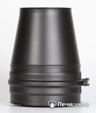 Комплектующие дымохода Schiedel Конус д250 PM25 (Черный) Permetr в Домодедово