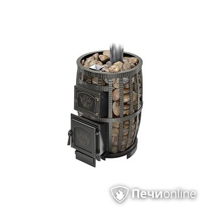 Дровяная печь-каменка Везувий Легенда Русский пар Ковка 18 (271) б/в в Домодедово