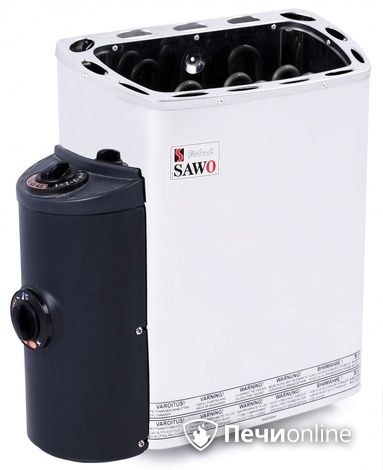 Электрокаменка для сауны Sawo Mini MN-30NB-Z со встроенным пультом управления в Домодедово