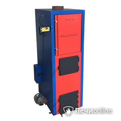 Твердотопливный котел длительного горения Старт 50-Long-MAX (левый) в Домодедово