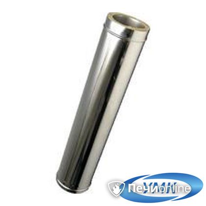 Дымоход УМК Сэндвич-труба 1.0м 180х260 Н+Оц 0.5мм 0.5мм по воде в Домодедово