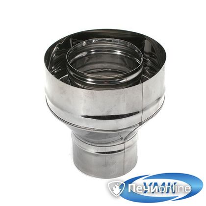 Дымоход УМК Старт-сэндвич холодный D=130х200 Н+Н 1,0мм 0,5мм по воде в Домодедово