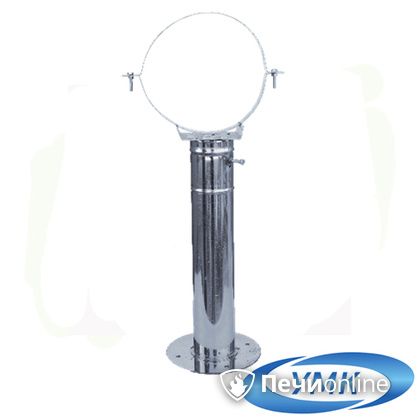  УМК Кронштейн опорный телескопический 40-75 D160 1.0 мм нержавейка в Домодедово