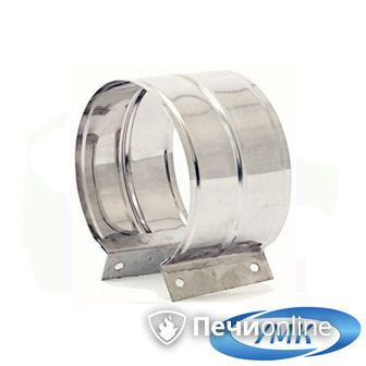  УМК Хомут обжимной D160 0.5 мм оцинковка в Домодедово