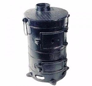 Печь-буржуйка Буржуйка ПОВ-57 армейская чугунная в Домодедово