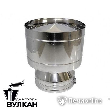 Дефлектор Вулкан DDH оцинкованный с изоляцией 50 мм D=160/260 в Домодедово