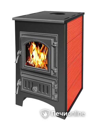 Печь-камин Везувий ПК-01 (270) красный в Домодедово