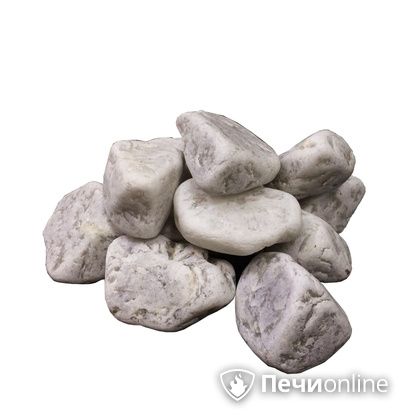 Камни для бани Огненный камень Кварц шлифованный отборный 10 кг ведро в Домодедово