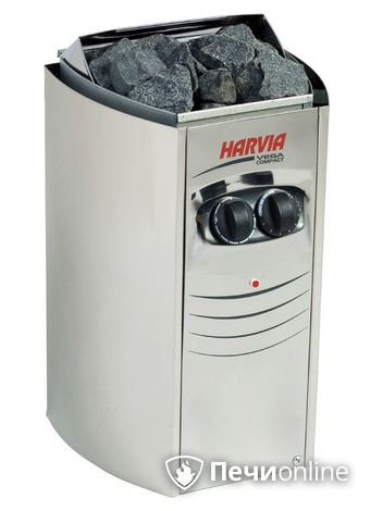 Электрокаменка для сауны Harvia Vega Compact ВС23 со встроенным пультом (HCB230400S) в Домодедово
